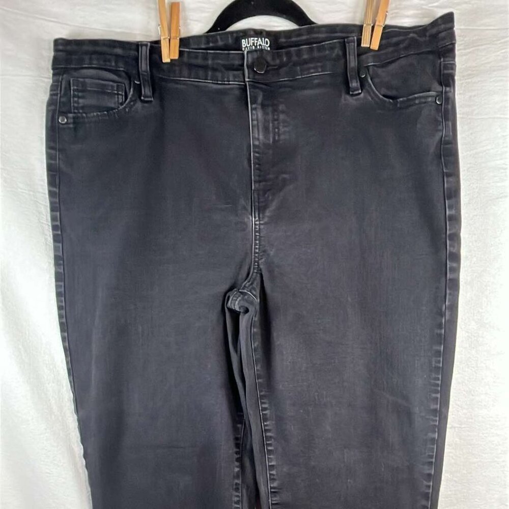 Buffalo David‎ Britton (2pair) Alyssa 16/36 High Rise Straight Leg Stretch Black